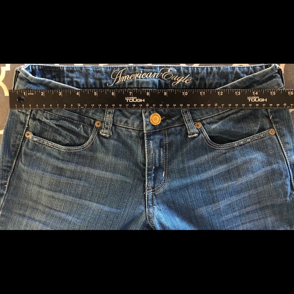 American Eagle size 6 long juniors